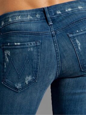 Mother The Looker “Hillbilly” Jeans – Women’s Denim – Medium Wash